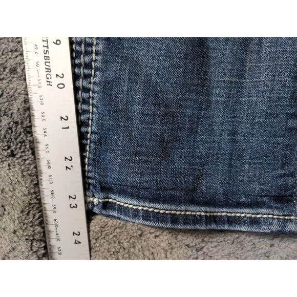 Rock Revival Ashley Easy Capri Women's Size 27, Medium Wash - Picture 6 of 12